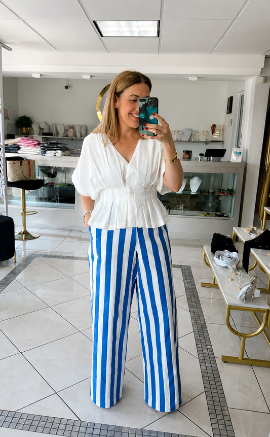 Cala Pleated Top