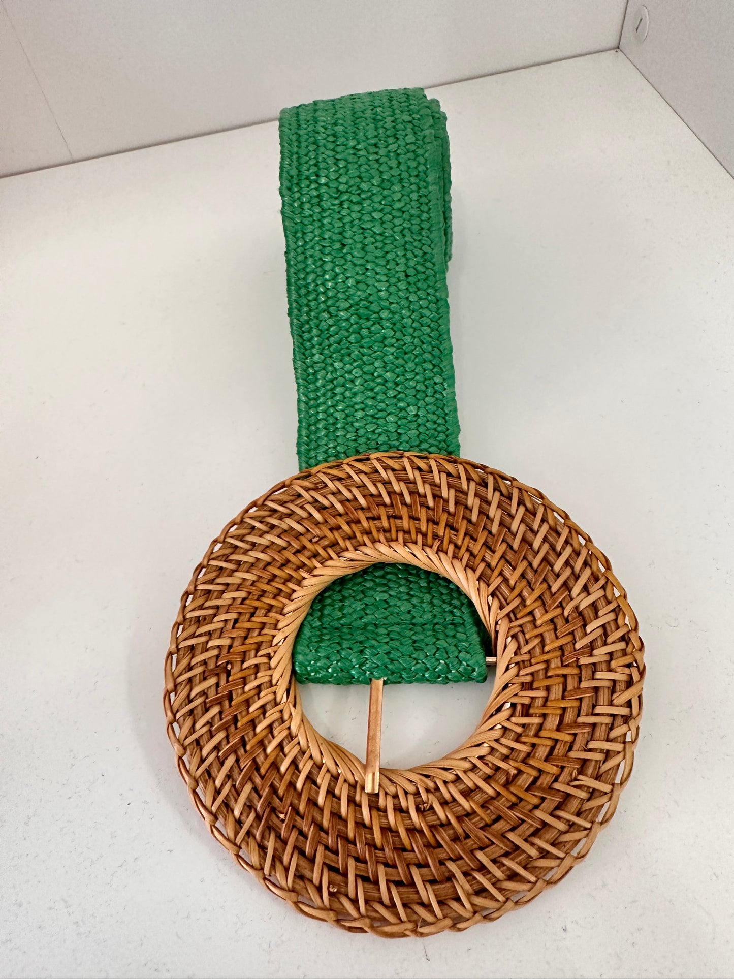 Via Raffia Belt