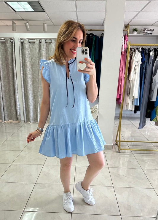 Baby Blue short dress