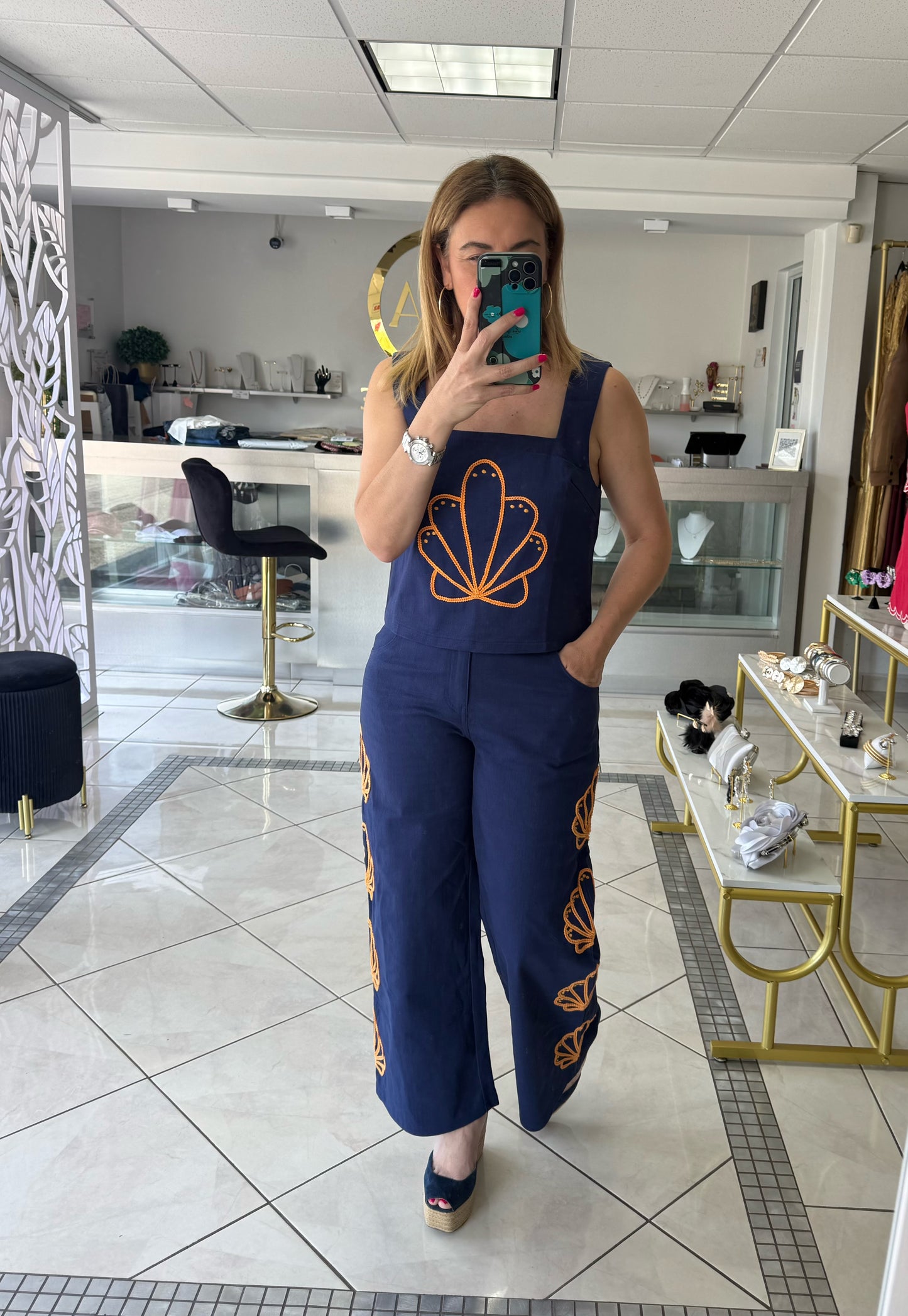 Seashells Pant Set