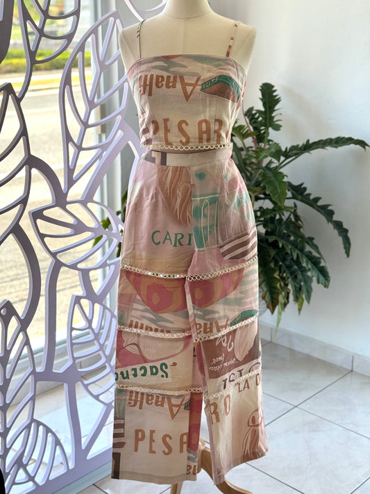 Italy Vibes pant set