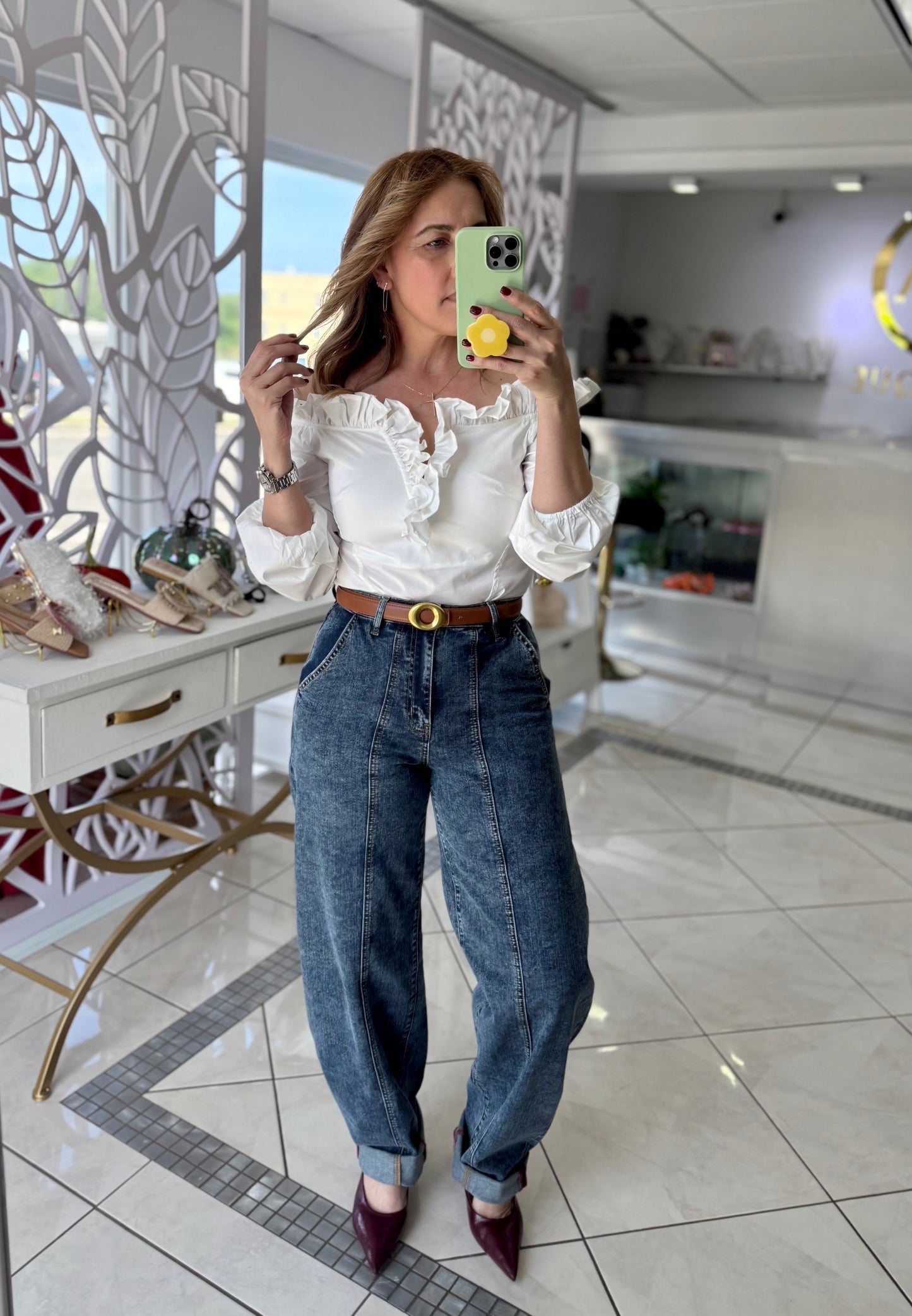 Slouchy vintage jean