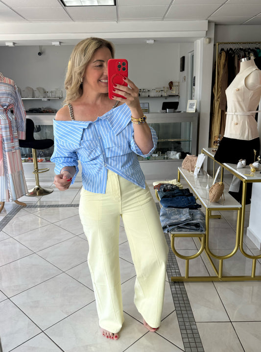 Sunny Yellow Denim