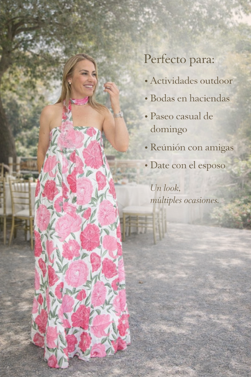 Bloom summer maxi dress