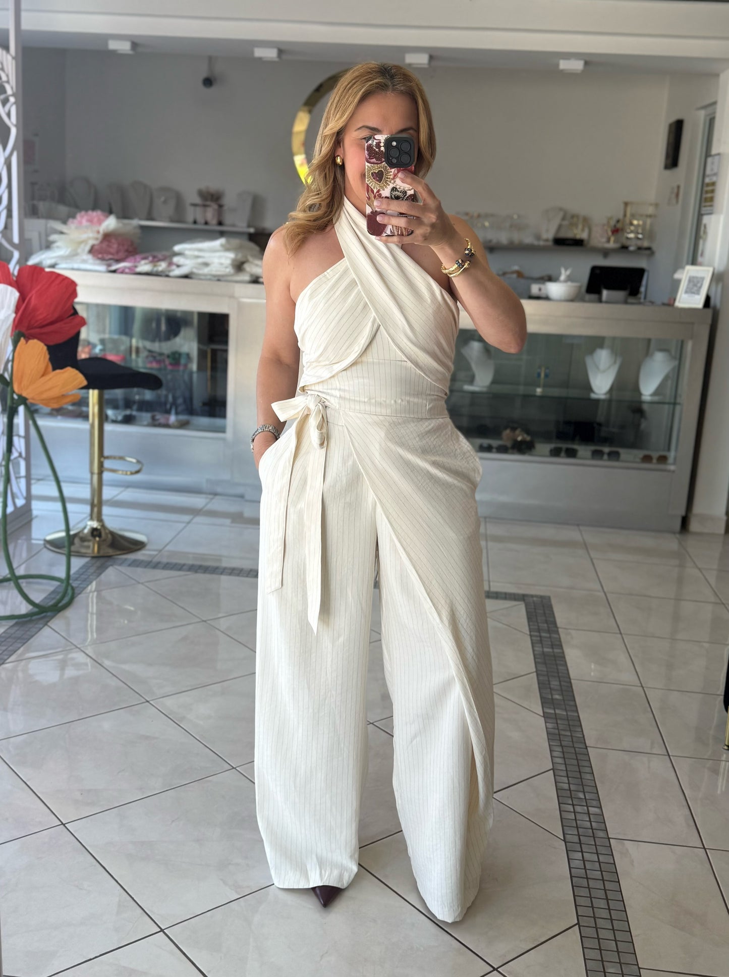 Pinstripes overlap set