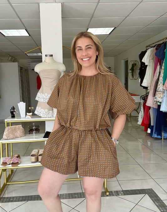 Dot print short set