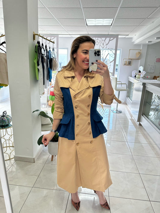 Trench dress