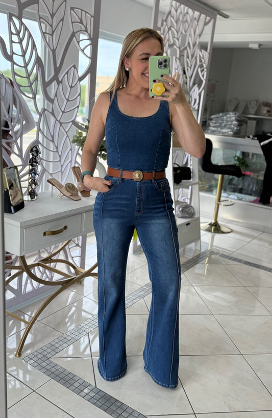 Imanol stretch jumpsuit