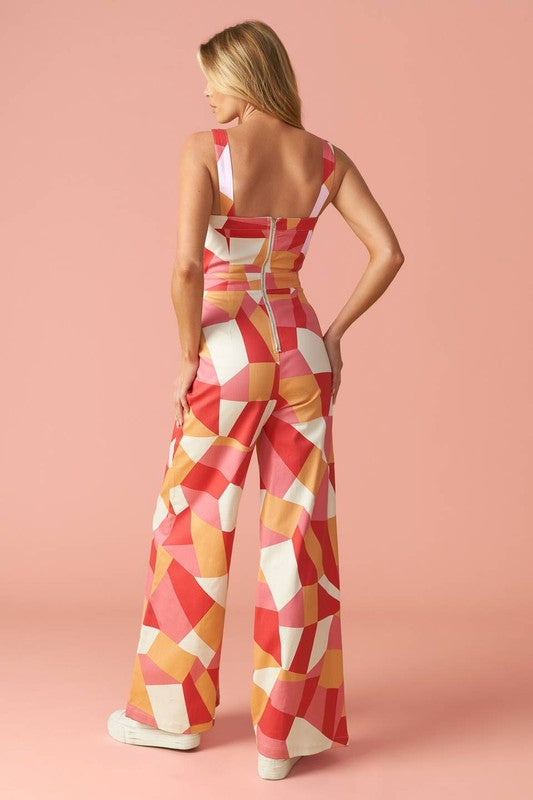 Sunset Mosaic jumpsuit