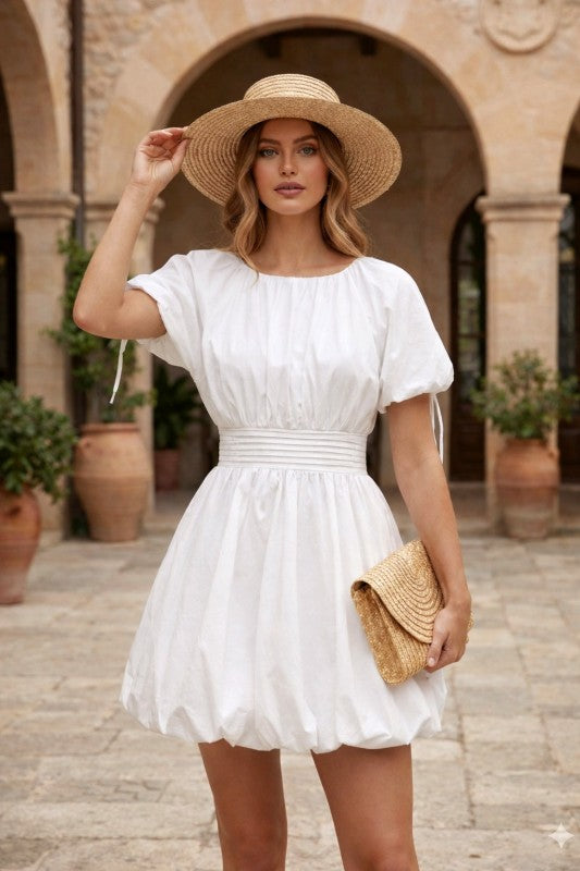 Kaisy bubble mini dress