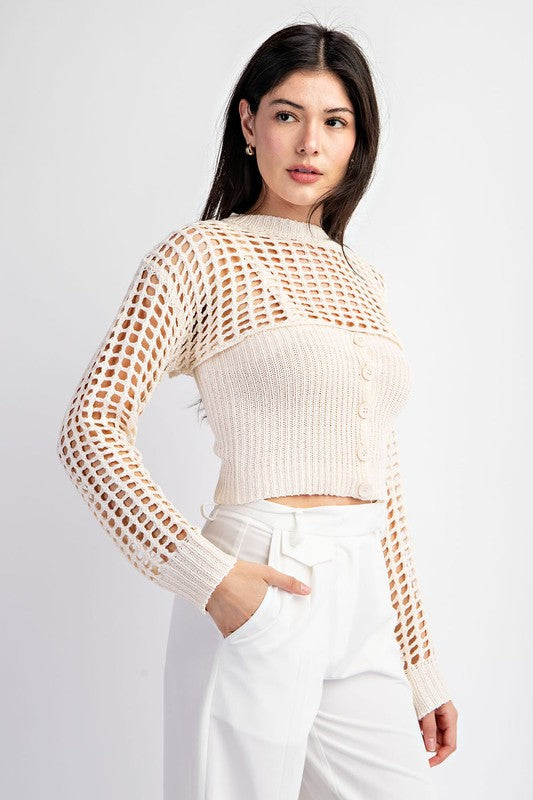 Bolero sweater top