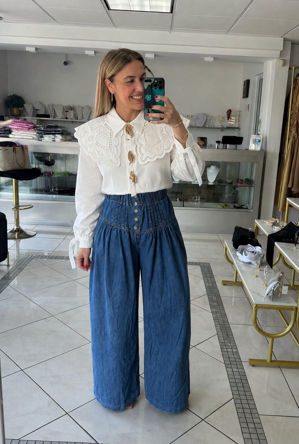 Pearl Romance Blouse