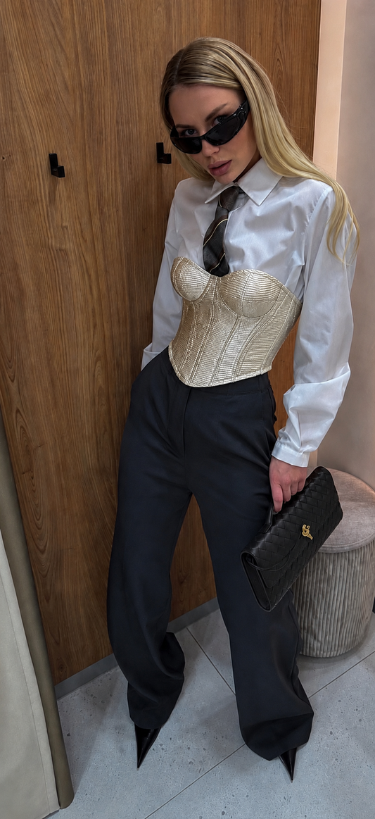 Gilded bustier