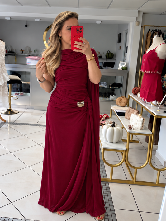 Burdeos elegance dress