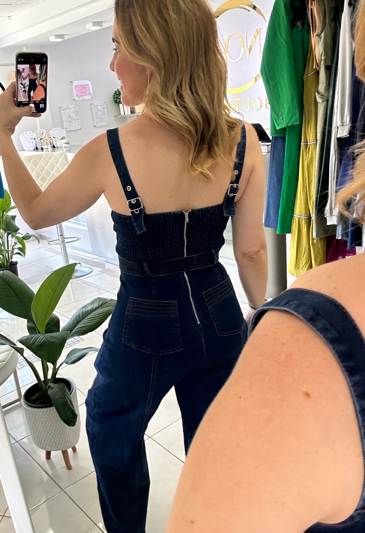 Hazel denim jumpsuit