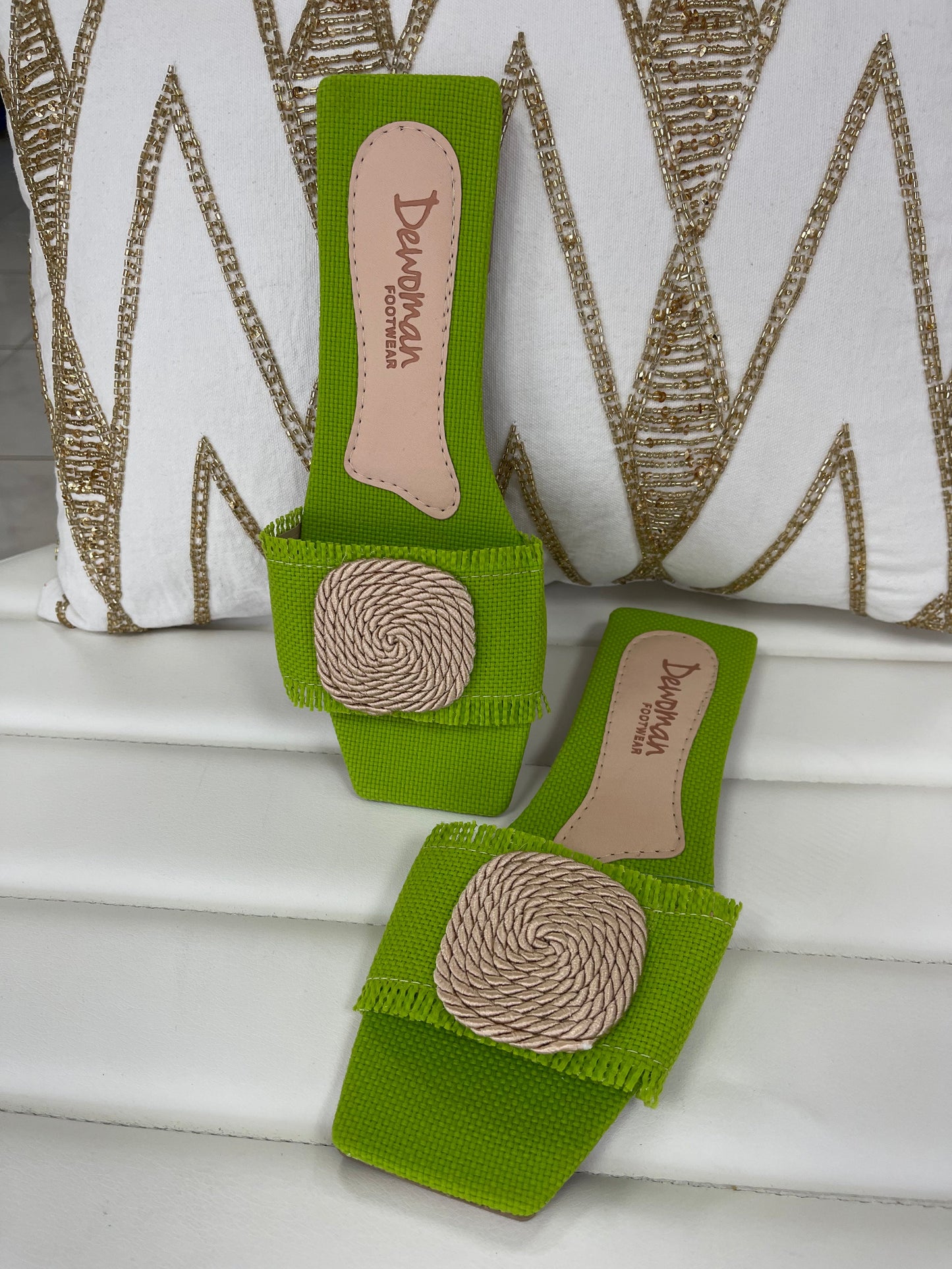 Colombianas Verde Chatre Sandals
